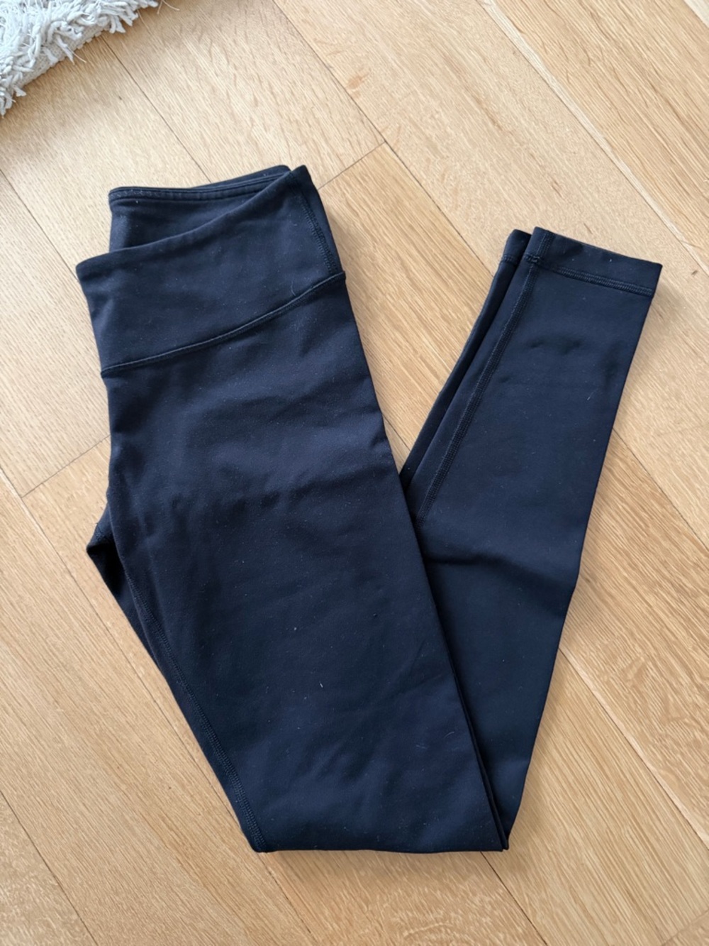 Lululemon Full Length Black Leggings, Size 6